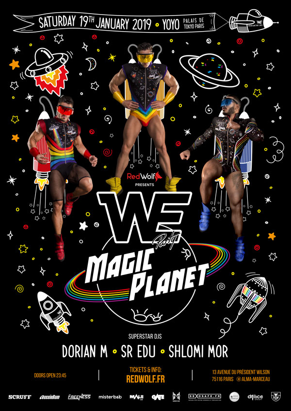 WE PARTY MAGIC PLANET